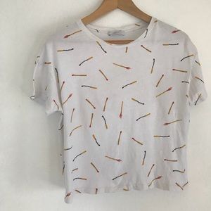 Zara Matches Crop 🔥